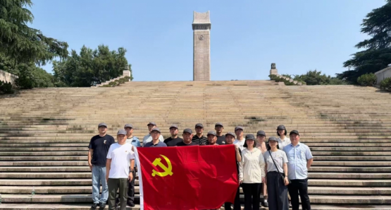 英烈精神铸忠魂 砥砺前行践初心 | 太阳集团8722c党支部赴雨花台烈士陵园开展红色主题党日活动